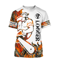 Logger Man Tattoo Orange Unisex Shirts TRST1010202