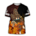 Beautiful Morels mushrooms 3D all over printing shirts for men and women TR260201-Apparel-Huyencass-T-Shirt-S-Vibe Cosy™