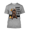 Shuh Duh Fuh Up (Dirty Hand) - Camping Bear B104-Apparel-NNK-T-Shirt-S-Vibe Cosy™