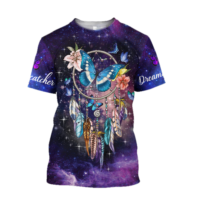 Beautiful Dreamcatcher 3D All Over Printed Shirt-Apparel-TA-T-Shirt-S-Vibe Cosy™