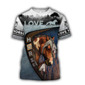 Love Horse 3D All Over Printed Shirts TR2704200-Apparel-TA-T-Shirt-S-Vibe Cosy™