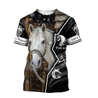 Beautiful Horse 3D All Over Printed shirt for Men and Women Pi040102-Apparel-NNK-T-Shirt-S-Vibe Cosy™