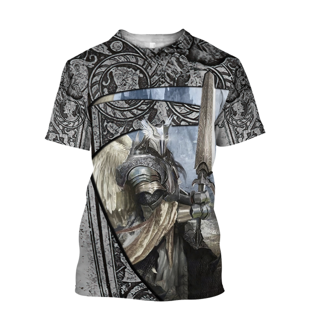 Stunning angel knight templar 3D all over printed for men and women HHT07092014