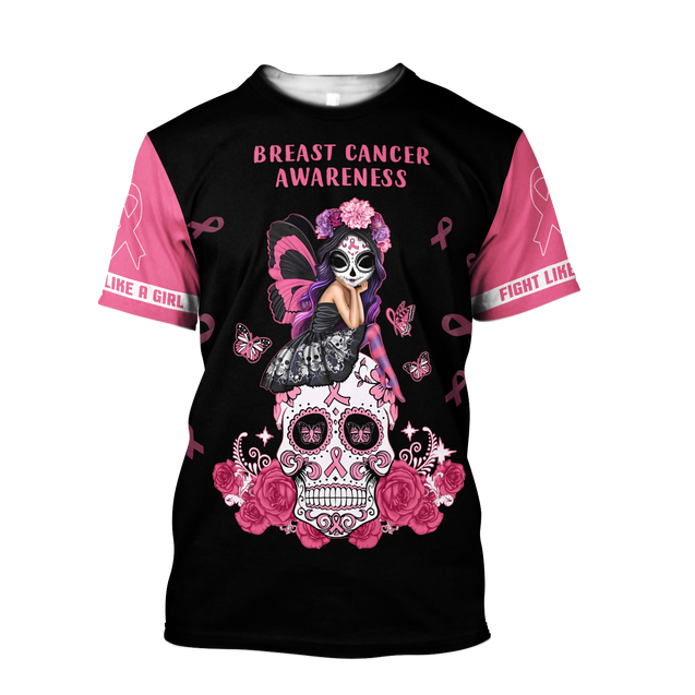 3D Breast Cancer Awareness We Don’t Know Strong We are Hoodie T-Shirt Sweatshirt SU110303-Apparel-SUN-T-shirt-S-Vibe Cosy™