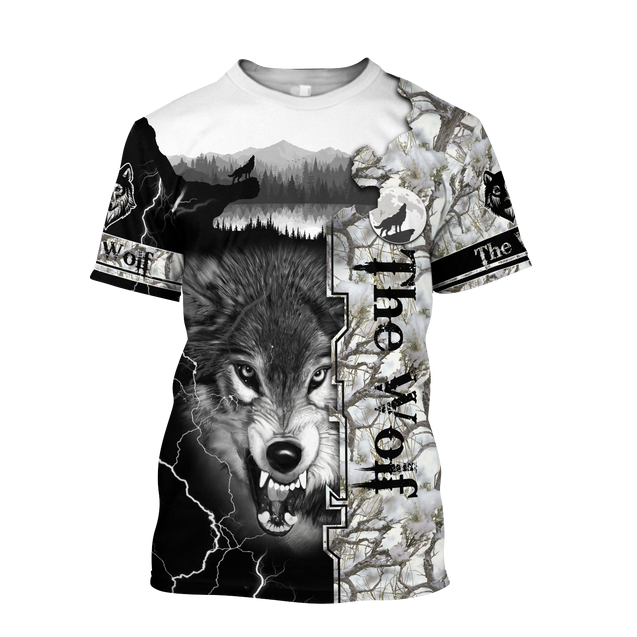 Wolf 3D All Over Printed Hoodie For Men and Women Pi03092001