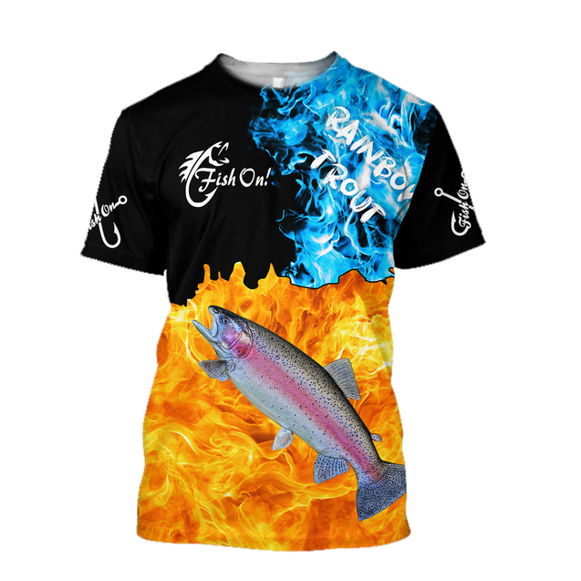 HC Fishing - Rainbow Trout on Fire AM311002 - Amaze Style™-Apparel