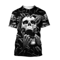 Premium Skull Tattoo 3D All Over Printed Unisex Shirts