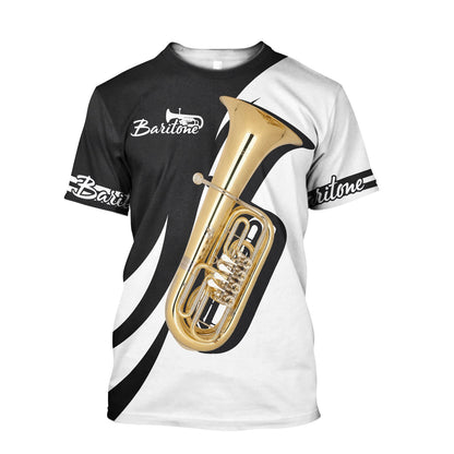 Baritone music 3d hoodie shirt for men and women HG HAC27128-Apparel-HG-T-shirt-S-Vibe Cosy™