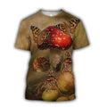 Butterfly Sweet Garden 3D Winter Clothes TR091105-Apparel-NNK-T-Shirt-S-Vibe Cosy™