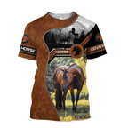 Love Horse 3D All Over Printed Shirts For Men and Women TA08312004