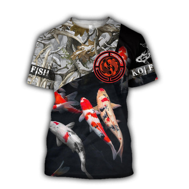 Koi fish underwater 3D all over printing shirts for men and women TR120201 - Amaze Style™-Apparel