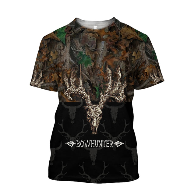 3D All Over Print Deer Hunter Hoodie NTN08112001