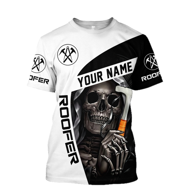 Roofer Man - Custom Name 3D All Over Printed Shirts For Men