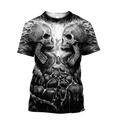 Premium Skull Tattoo 3D All Over Printed Unisex Shirts