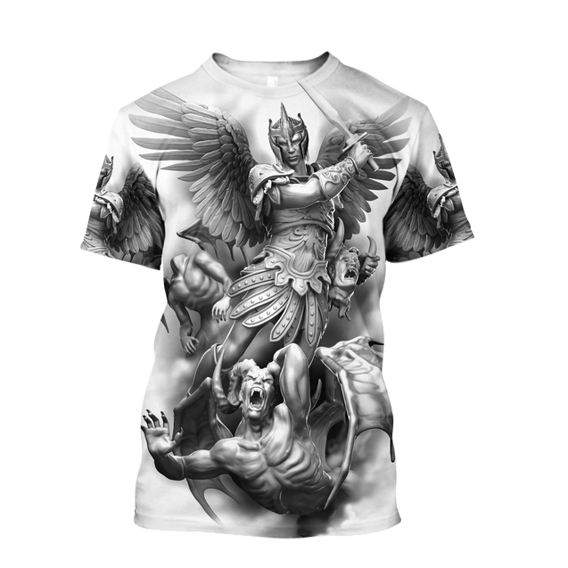 Michael the archangel 3D all over printed for men and women HAC110901