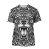 BEAR TATTOO 3D ALL OVER PRINTED SHIRTS FOR MEN AND WOMEN AZ071201 PL-Apparel-PL8386-T shirt-S-Vibe Cosy™