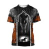 Beautiful Horse 3D All Over Printed shirt for Men and Women Pi080101-Apparel-NNK-T-Shirt-S-Vibe Cosy™