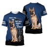 German Shepherd Dog Lover 3D Full Printed Shirt For Men And Women Pi281207-Apparel-MP-T-Shirt-S-Vibe Cosy™