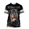 Rottweiler - october girl hoodie shirt for men and women HAC010906