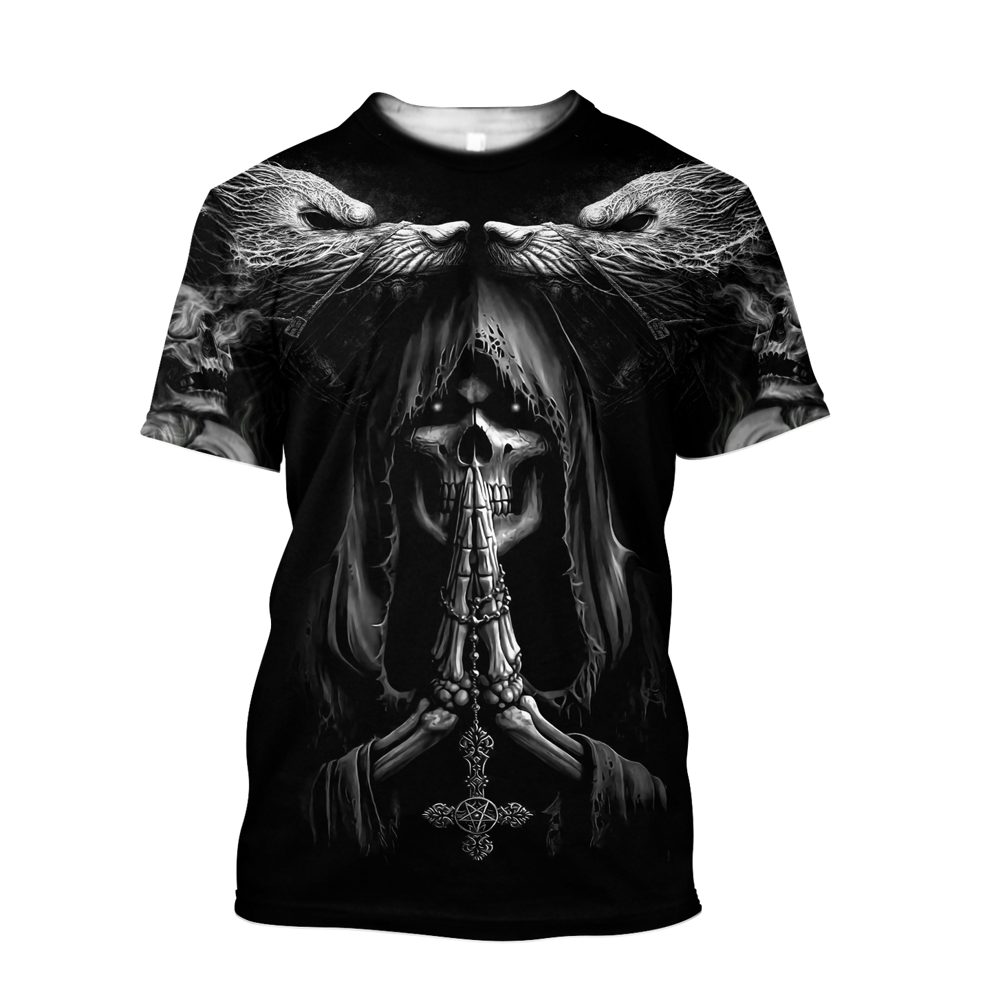 Premium Skull Tattoo 3D All Over Printed Unisex Shirts