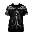 Premium Skull Tattoo 3D All Over Printed Unisex Shirts