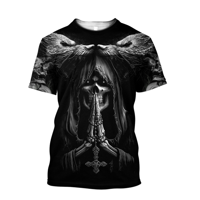 Premium Skull Tattoo 3D All Over Printed Unisex Shirts