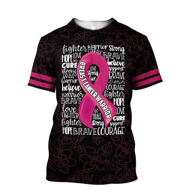 Breast cancer 3d hoodie shirt for men and women HAC200501S-Apparel-HG-T-shirt-S-Vibe Cosy™