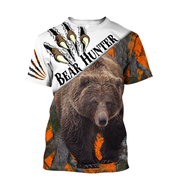 BEAR HUNTING CAMO 3D ALL OVER PRINTED SHIRTS FOR MEN AND WOMEN Pi051201 PL-Apparel-PL8386-T shirt-S-Vibe Cosy™