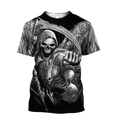 Premium Skull Tattoo 3D All Over Printed Unisex Shirts