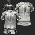 3D All Over Printed Knight Armor Tops-Apparel-HP Arts-T-Shirt-S-Vibe Cosy™