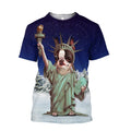Beautiful 3D liberty chihuahua dog HAC24 HG17101-Apparel-HG-T-Shirt-S-Vibe Cosy™