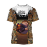 Camo Turkey Hunting Hoodie T-Shirt Sweatshirt for Men and Women Pi031202-Apparel-NM-T-shirt-S-Vibe Cosy™