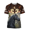 Love Horse 3D All Over Printed Shirts  Hoodie MP09082001S2