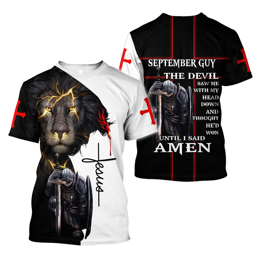 September Guy- Untill I Said Amen 3D All Over Printed Shirts For Men and Women Pi250501S9-Apparel-TA-Hoodie-S-Vibe Cosy™