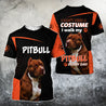 Pit Bull Lovers 3D All Over Print Hoodie T Shirt For Men and Women TN25092002