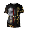 Spartan Lion Warrior 3D All Over Printed Unisex Tshirt