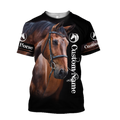 Love Horse 3D All Over Printed Shirts TR1311204