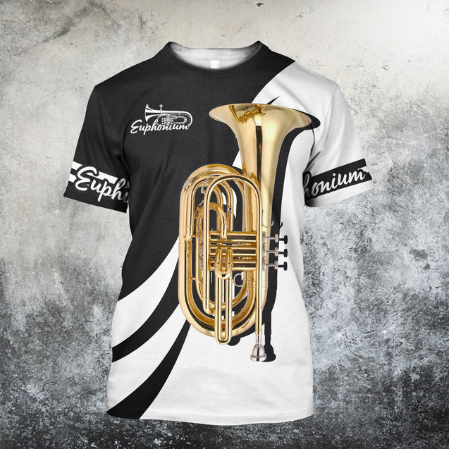 Euphonium music 3d hoodie shirt for men and women HG HAC040106-Apparel-HG-T-shirt-S-Vibe Cosy™