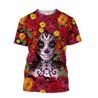 All Over Printed Mexican Day Of The Dead Hoodie TR0409206-MEI