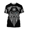 3D All Over Printed Raven And Odin version 1.0-Apparel-HP Arts-T-Shirt-S-Vibe Cosy™