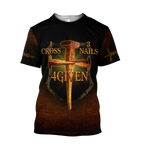 1 Cross 3 Nails 4 Given 3D All Over Printed Shirts For Men and Women Pi30062002-Apparel-TA-T-Shirts-S-Vibe Cosy™