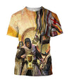 3D All Over Printed Templar Shirts-Apparel-HP Arts-T-Shirt-S-Vibe Cosy™