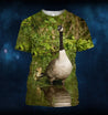 3D All Over Printed Goose T-shirt Hoodie-Apparel-HP Arts-Hoodie-S-Vibe Cosy™