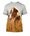 3D All Over Printing Horse Darraweit Guim Shirts-Apparel-Phaethon-T-Shirt-S-Vibe Cosy™