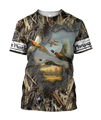 Pheasant Hunting 3D All Over Printed Shirts For Men And Women JJ170101-Apparel-MP-T-Shirt-S-Vibe Cosy™