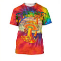 Hippie Mushroom all over-Apparel-NTH-T-Shirt-S-Vibe Cosy™