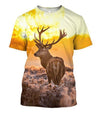 3D All Over Print Twilight And Deer Hoodie-Apparel-Phaethon-T-Shirt-S-Vibe Cosy™