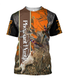 Pheasant Hunting Setter 3D All Over Printed Shirts For Men And Women JJ050201-Apparel-MP-T-Shirt-S-Vibe Cosy™