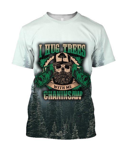 Beautiful Chainsaw 3D All Over Printed Shirts JJ29111-Apparel-MP-T-Shirt-S-Vibe Cosy™