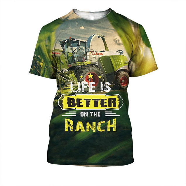 Life is better on the ranch Hoodie-Apparel-HD09-T-Shirt-S-Vibe Cosy™